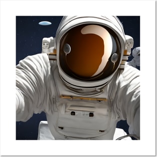 Astronaut Selfie Posters and Art